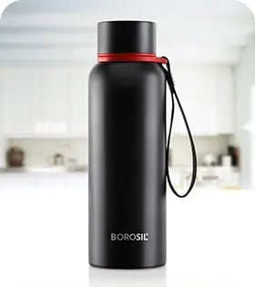 Borosil Trek Stainless Steel Bottle 950ml